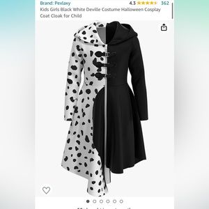 Cruella costume w/ matching wig